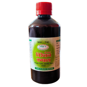 Virechan Kwath Ayurvedic Medicine Bottle by Shri Pharma